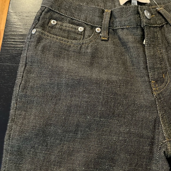 Denim Jeans with Yellow Stitching - Picture 4 of 16